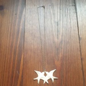 Beautiful white Bird Necklaces